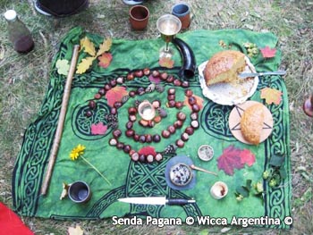 Wicca, Sabbat de Mabón, Ritual de Mabón, Ritual del Equinoccio de Otoño